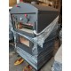 FORNO A LEGNA METALFER IN ACCIAIO CON TETTO ROTONDO SU RUOTE SPOSTABILE L97XH168XP80