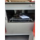 CUCINA A LEGNA 13KW CON PORTE E PIASTRA IN ACCIAIO TRATTATO