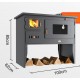 Cucina Stufa a Legna Forno Ghisa Piano