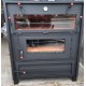 FORNO A LEGNA METALFER IN ACCIAIO TETTO DRITTO 120X85X150