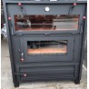 FORNO A LEGNA METALFER IN ACCIAIO TETTO DRITTO 120X85X150