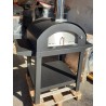 Forno a Gas legna ibrido per pizza pane design Made in italy forni Metalfer