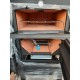 FORNO A LEGNA METALFER IN ACCIAIO CON TETTUCCIO SU RUOTE SPOSTABILE 90X110X160