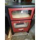 STUFA A LEGNA 16/18 KW CON GRANDE FORNO E CAMERA COMBUSTIONE FORNI METALFER