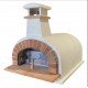 Forno professionale con forma a igloo per distribuzione ottimale del calore. Design compatto e alte prestazioni.