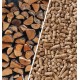 TERMOCAMINO IBRIDO LEGNA-PELLET AUTOMATICO CON ALIMENTAZIONE A SORGENTE AUTOPULENTE