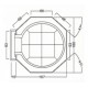 KIT FORNO PROFESSIONALE DIAMETRO 140X180