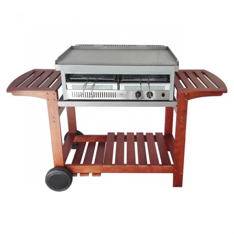 CARRELLO CHEF ADATTO A MOD. BBQ CITY E SHARK PER BARBECUE GAS